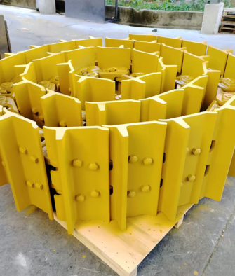 High-quality bulldozer parts tracks