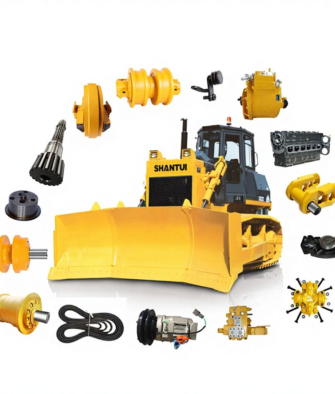 High-quality accessories for Shantui bulldozers (SD16, SD22, SD32): engine chains, transmission gears, oil pumps, gears
