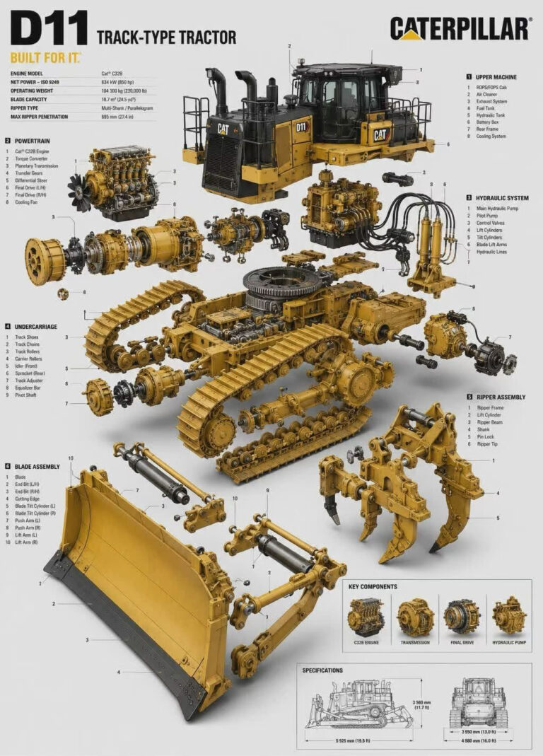 CAT Full Line Construction Equipment Parts, Genuine OEM, One-Stop Supply